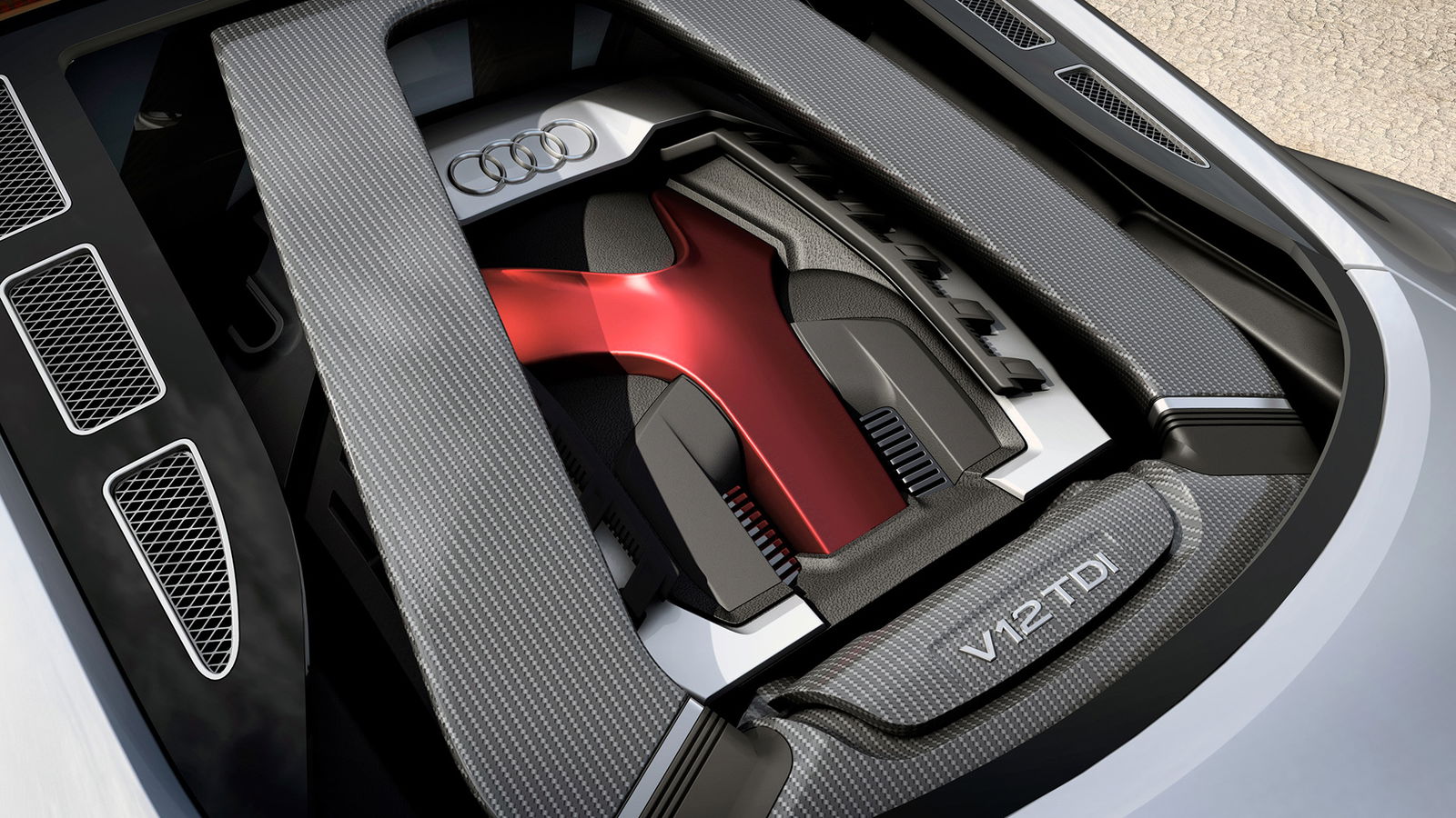 Audi R8 V12 TDI Concept, engine